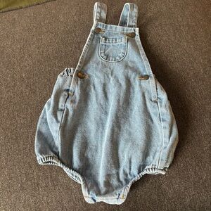 The Simple Folk Denim Baby Overalls 2-3Y
